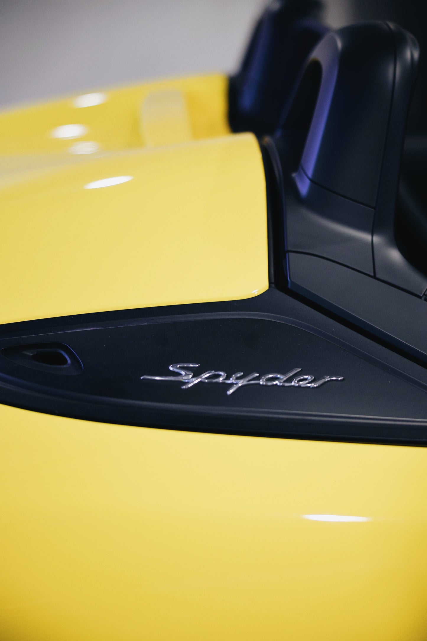 2016 Porsche Boxster spyder 981