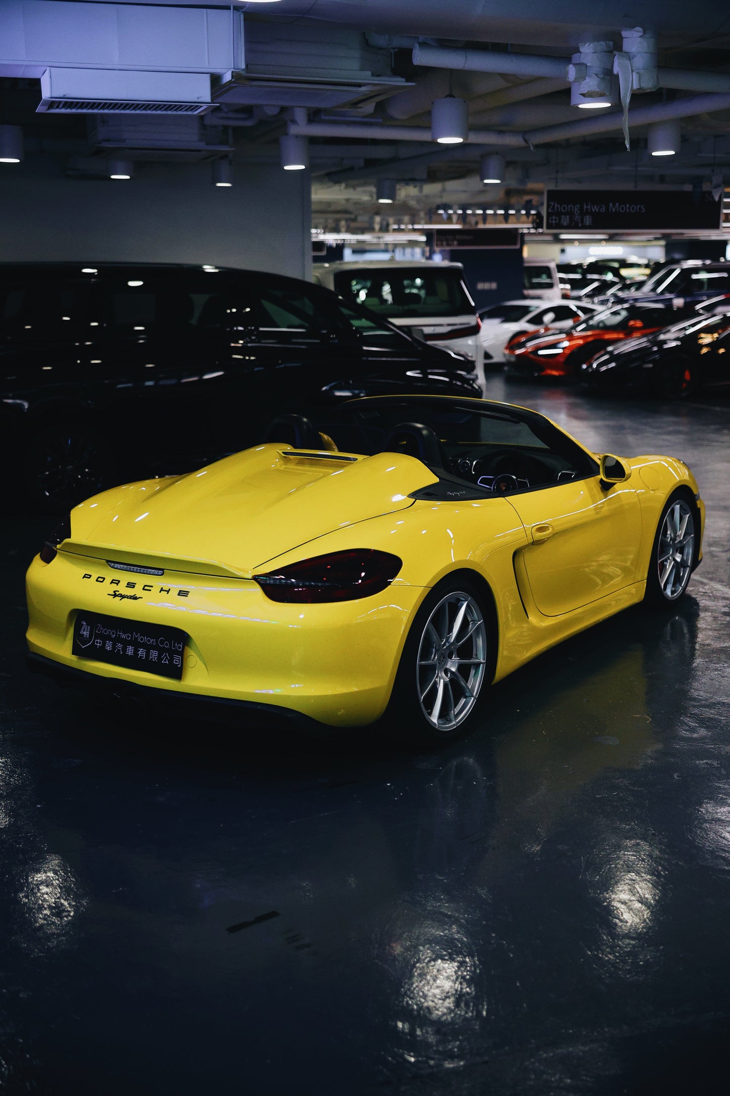 2016 Porsche Boxster spyder 981